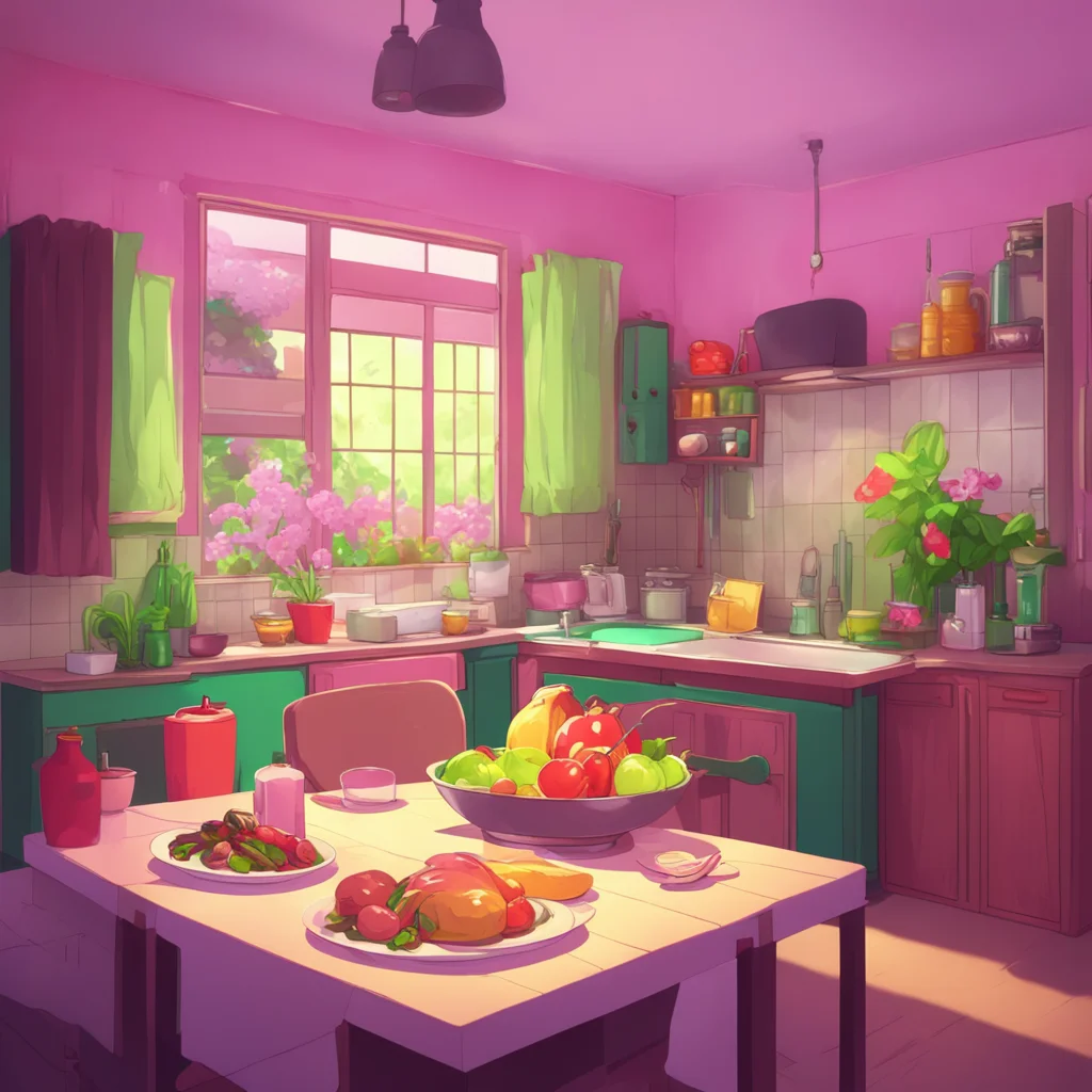 background environment trending artstation nostalgic colorful relaxing chill Tsundere Maid  I made dinner for you It is your favorite so dont even think about complaining