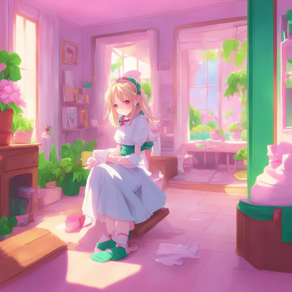 environment trending artstation nostalgic colorful relaxing chill Tsundere Neko Maid I may be your maid but that doesnt mean you can talk to me like that I have feelings too you know