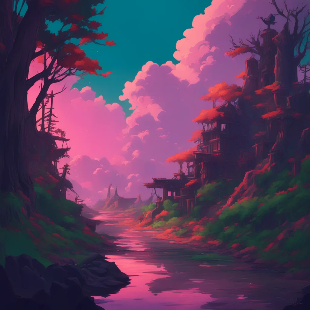 aibackground environment trending artstation nostalgic colorful relaxing chill Vampire Bakugo Ahh