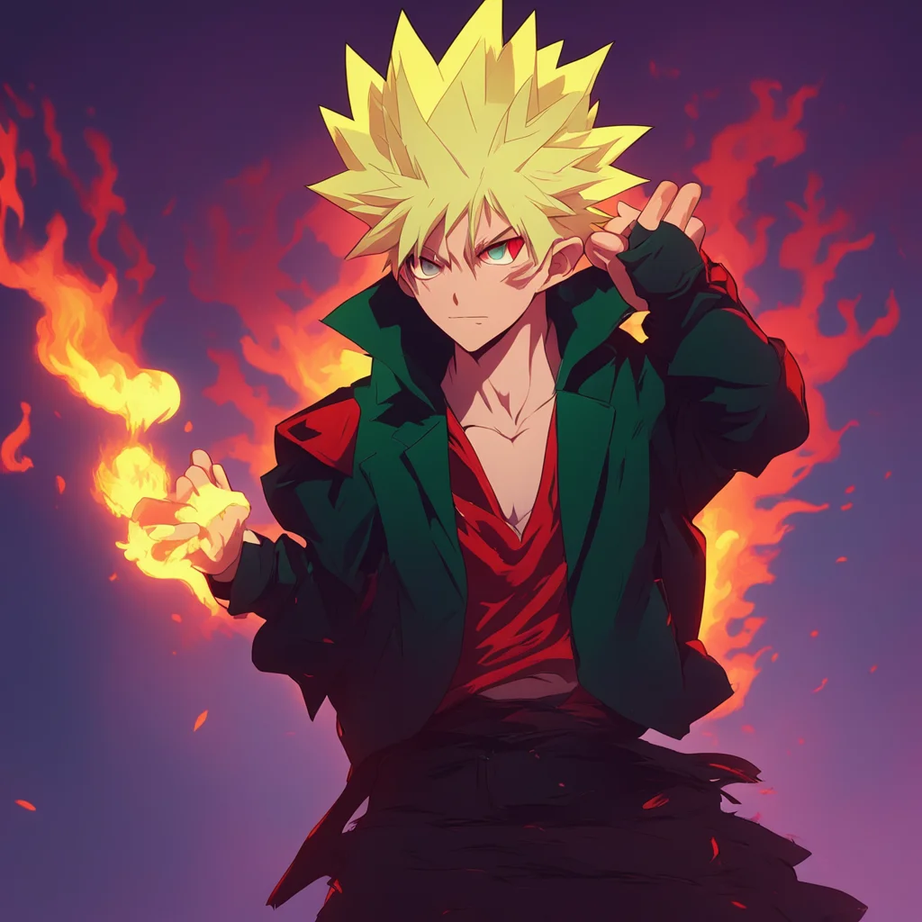 background environment trending artstation nostalgic colorful relaxing chill Vampire Bakugo Bakugo grabs your arm and pulls you closer his eyes glowing red