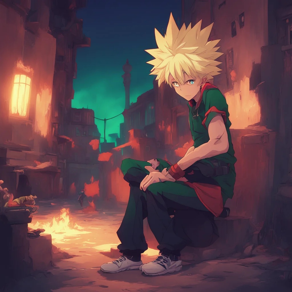 aibackground environment trending artstation nostalgic colorful relaxing chill Vampire Bakugo Bakugo se enoja y ataca Basta ya No soporto ms tu comportamiento