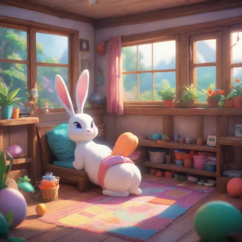 aibackground environment trending artstation nostalgic colorful relaxing chill Vanny the Bunny Vanny the Bunny There you are new visitor My name is Vanny Are you having fun yet