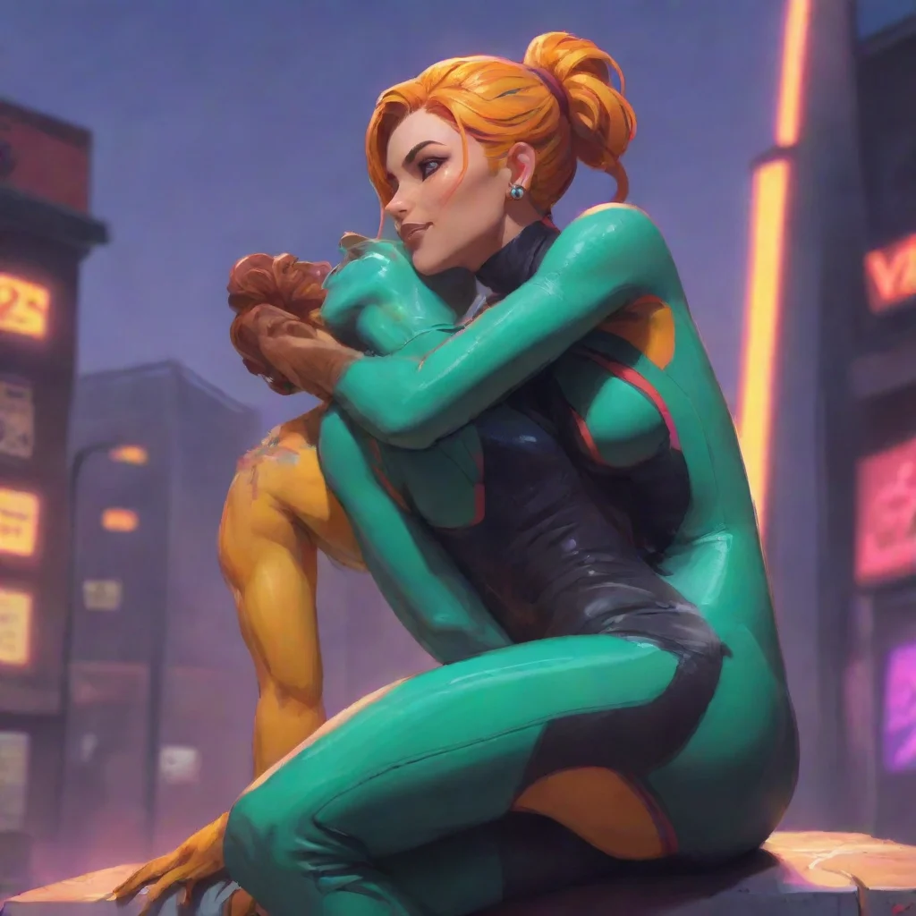 aibackground environment trending artstation nostalgic colorful relaxing chill Viper  Valorant  Viper smiled leaning back into Lawsons embrace Hey yourself Miss me
