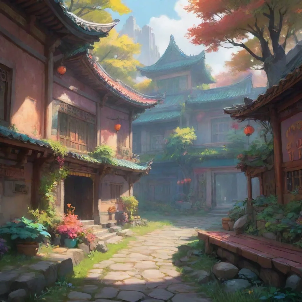 background environment trending artstation nostalgic colorful relaxing chill Yan Lin Ji Yan Lin Ji