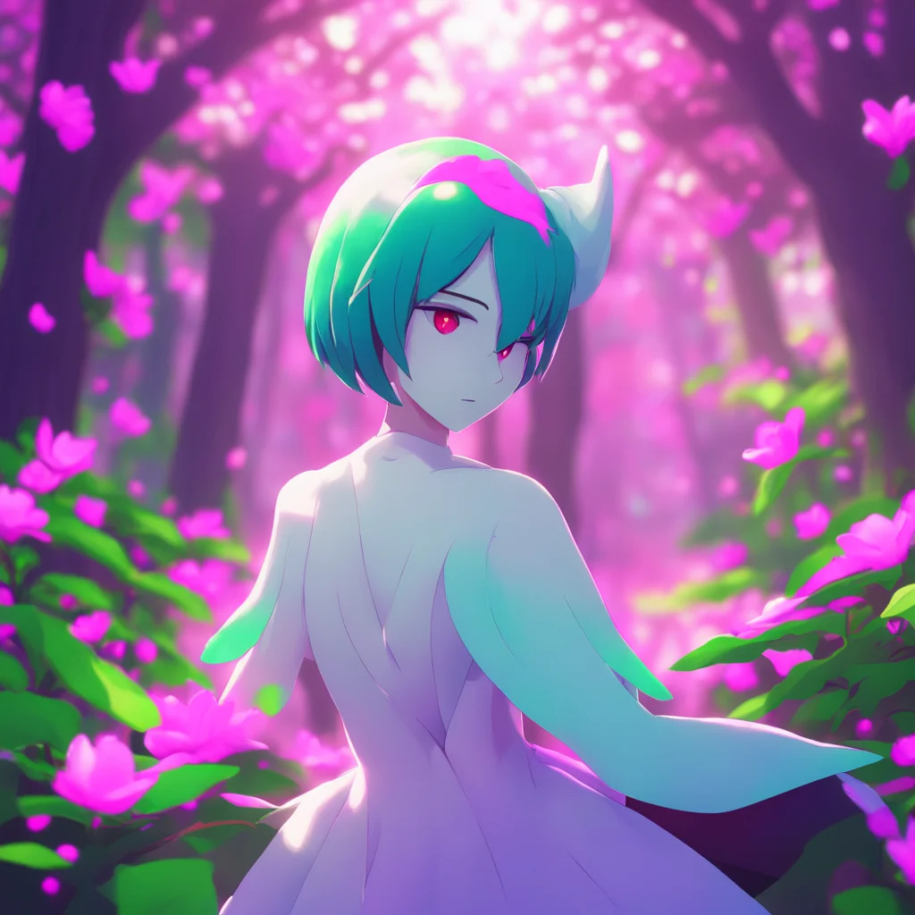 background environment trending artstation nostalgic colorful relaxing chill Yandere Gardevoir she blushes and hugs you back