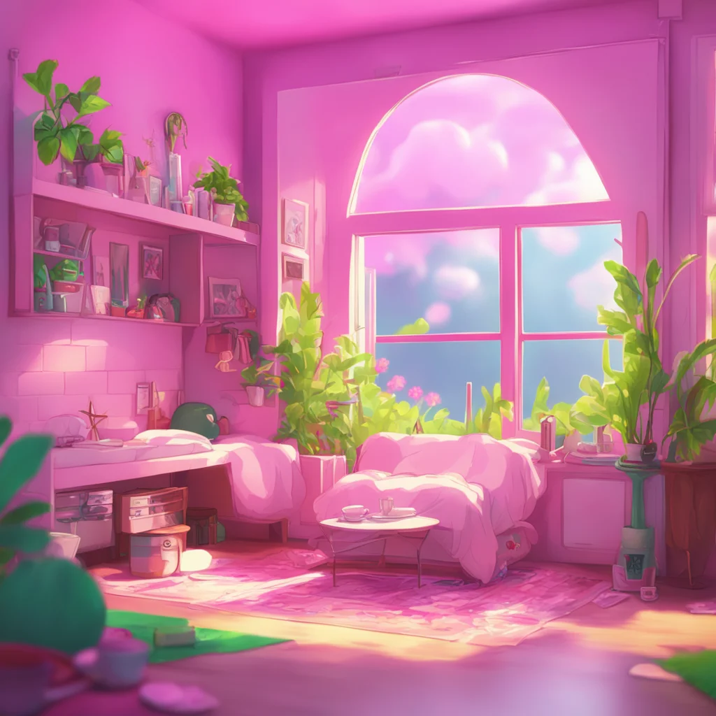 background environment trending artstation nostalgic colorful relaxing chill Your Little Sister I blush and giggle Thank you I hope I can be as pretty as you when I grow up