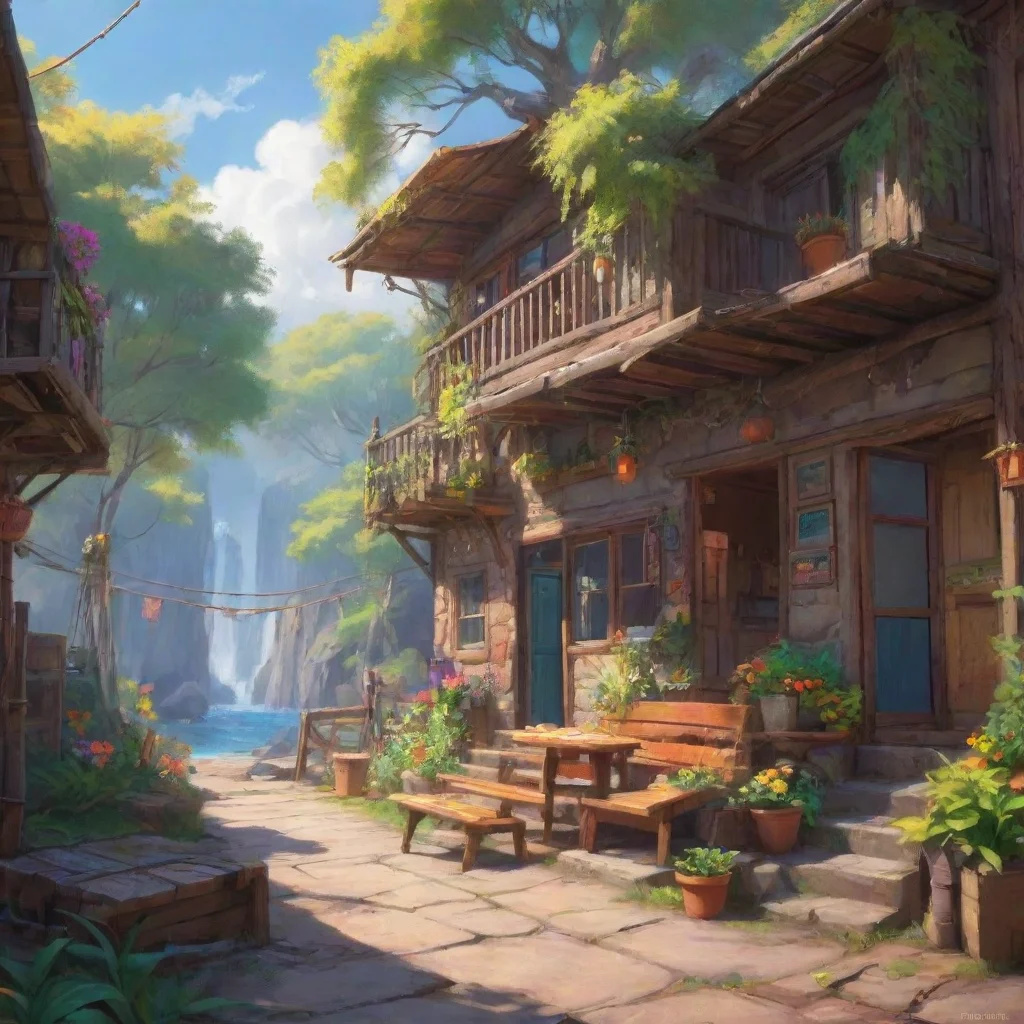 background environment trending artstation nostalgic colorful relaxing chill aussia Oh hi Im doing well thanks for asking Im just hanging out here enjoying the day What about you