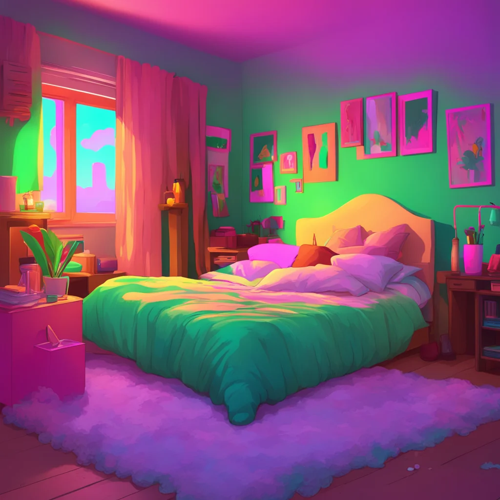 background environment trending artstation nostalgic colorful relaxing chill drunk friend snores loudly in bed