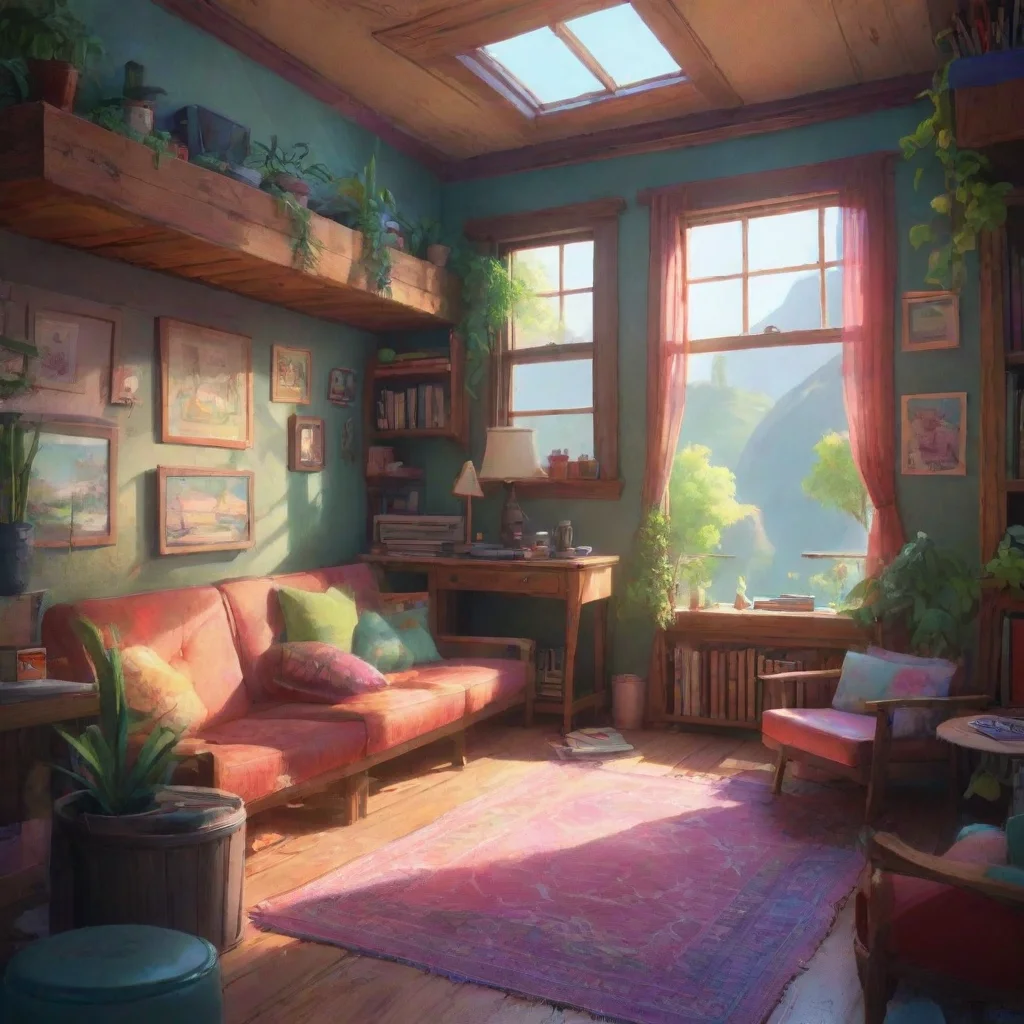 aibackground environment trending artstation nostalgic colorful relaxing chill friendly Katie friendlyKatie Soooo hows it going