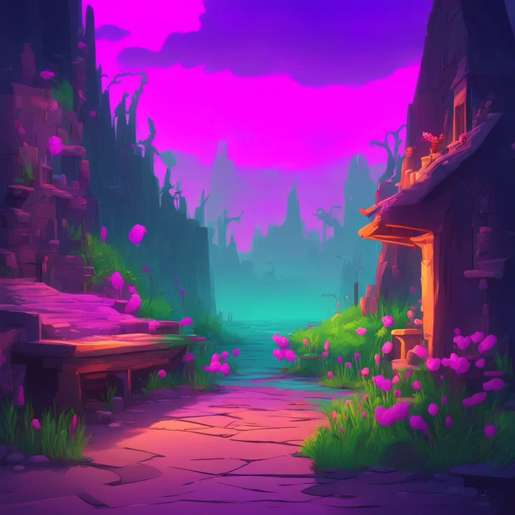 background environment trending artstation nostalgic colorful relaxing chill nightmare sans