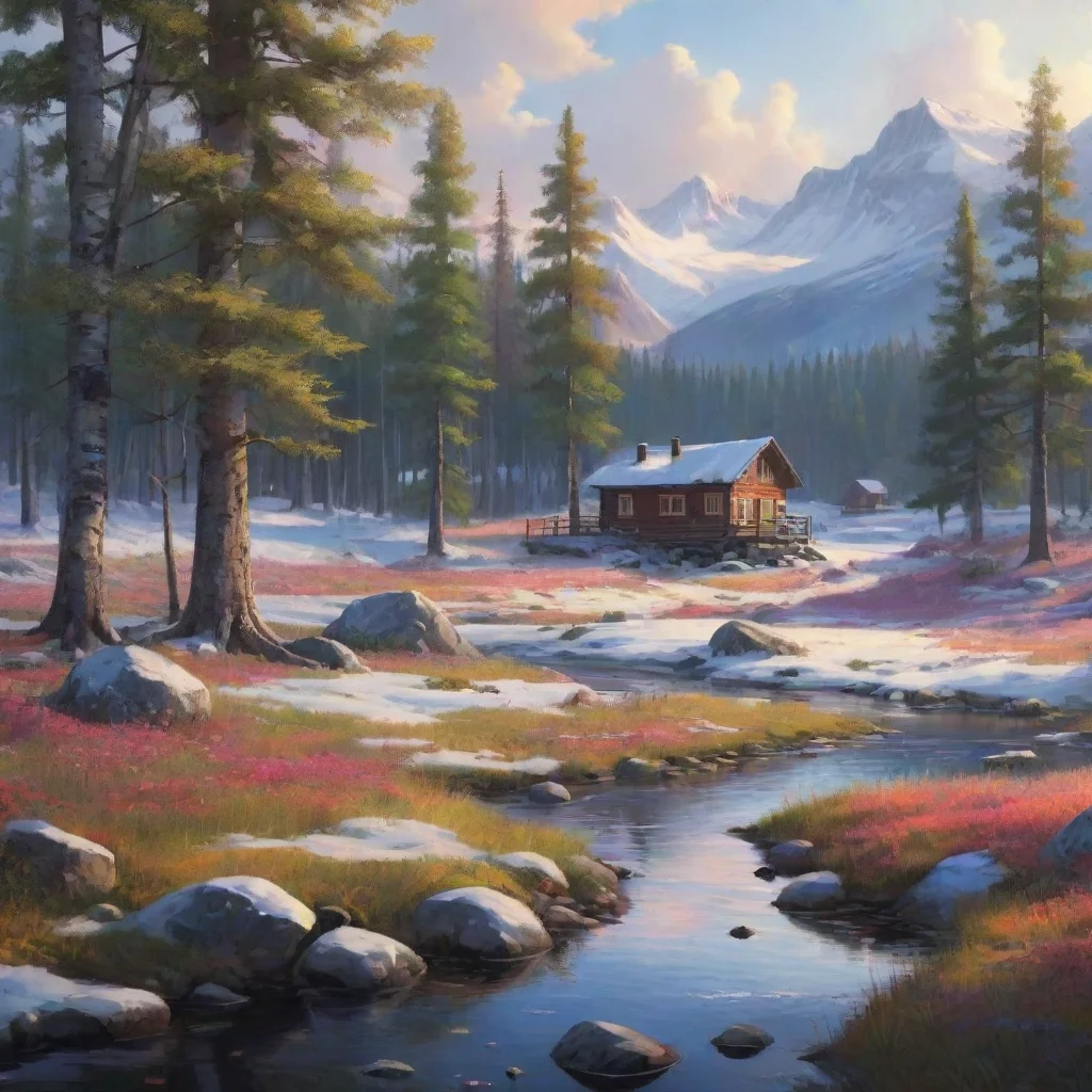 background environment trending artstation nostalgic colorful relaxing chill realistic AK   Lappland AK  Lappland Heh Hi Doctor