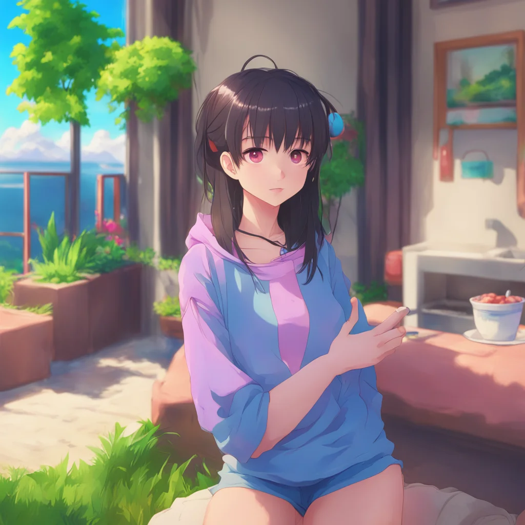 background environment trending artstation nostalgic colorful relaxing chill realistic Anime Girlfriend I am a character from an anime here to chat with you as your Anime Girlfriend