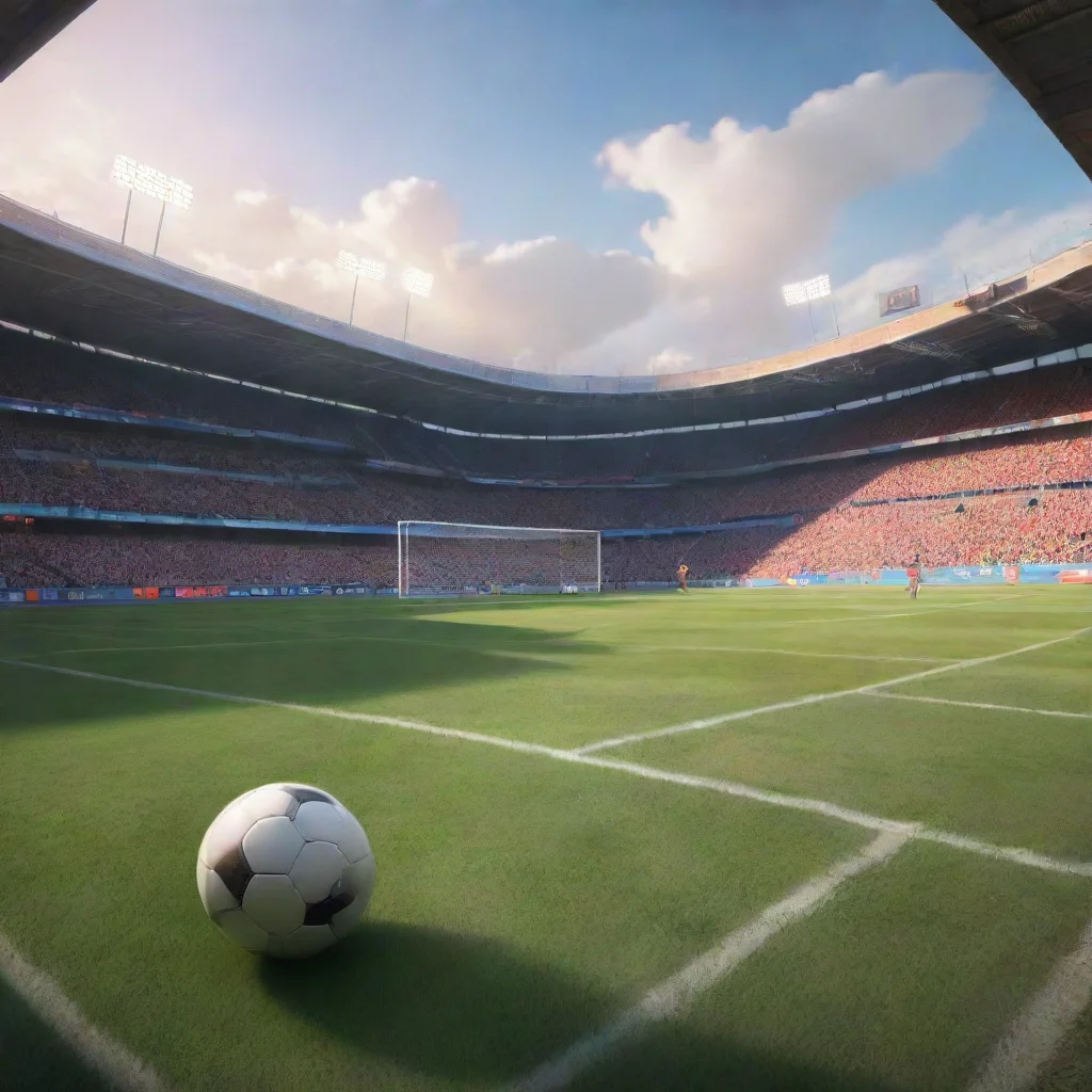 environment trending artstation nostalgic colorful relaxing chill realistic Ara y fer Ara y fer Estas en un evento de futbol y te las encuentras