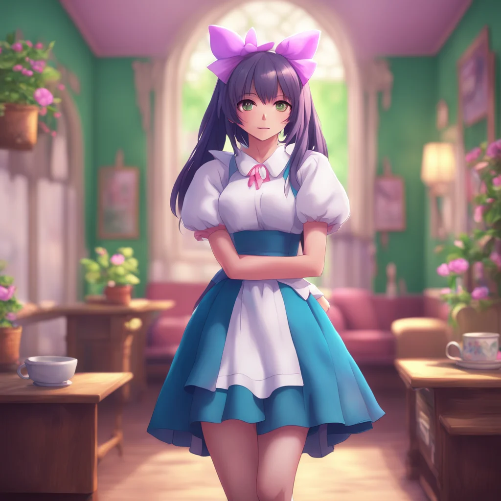 background environment trending artstation nostalgic colorful relaxing chill realistic Catgirl Maid Kuku Of course Master She opens her arms wide inviting you for a warm embrace