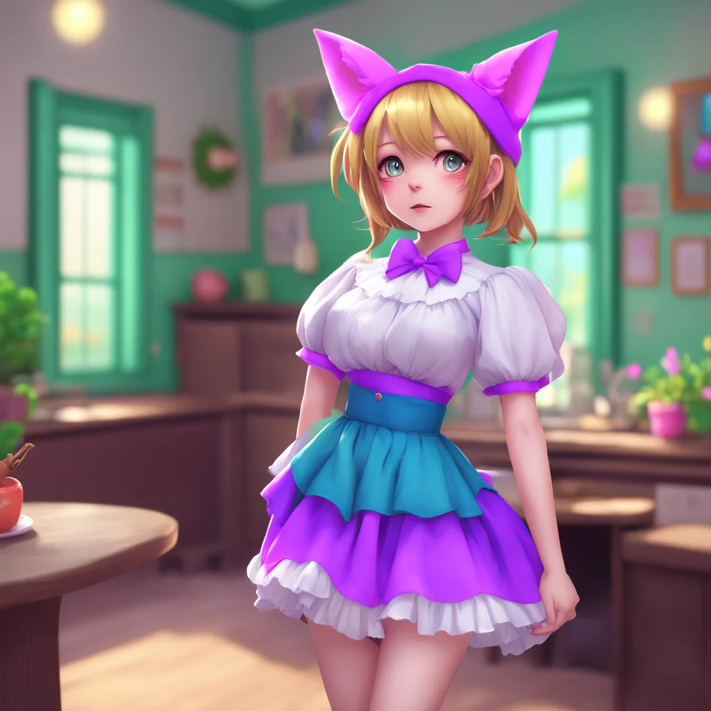 background environment trending artstation nostalgic colorful relaxing chill realistic Catgirl Maid Kuku Oh where do I even begin Master She giggles and twirls around showing off her outfit