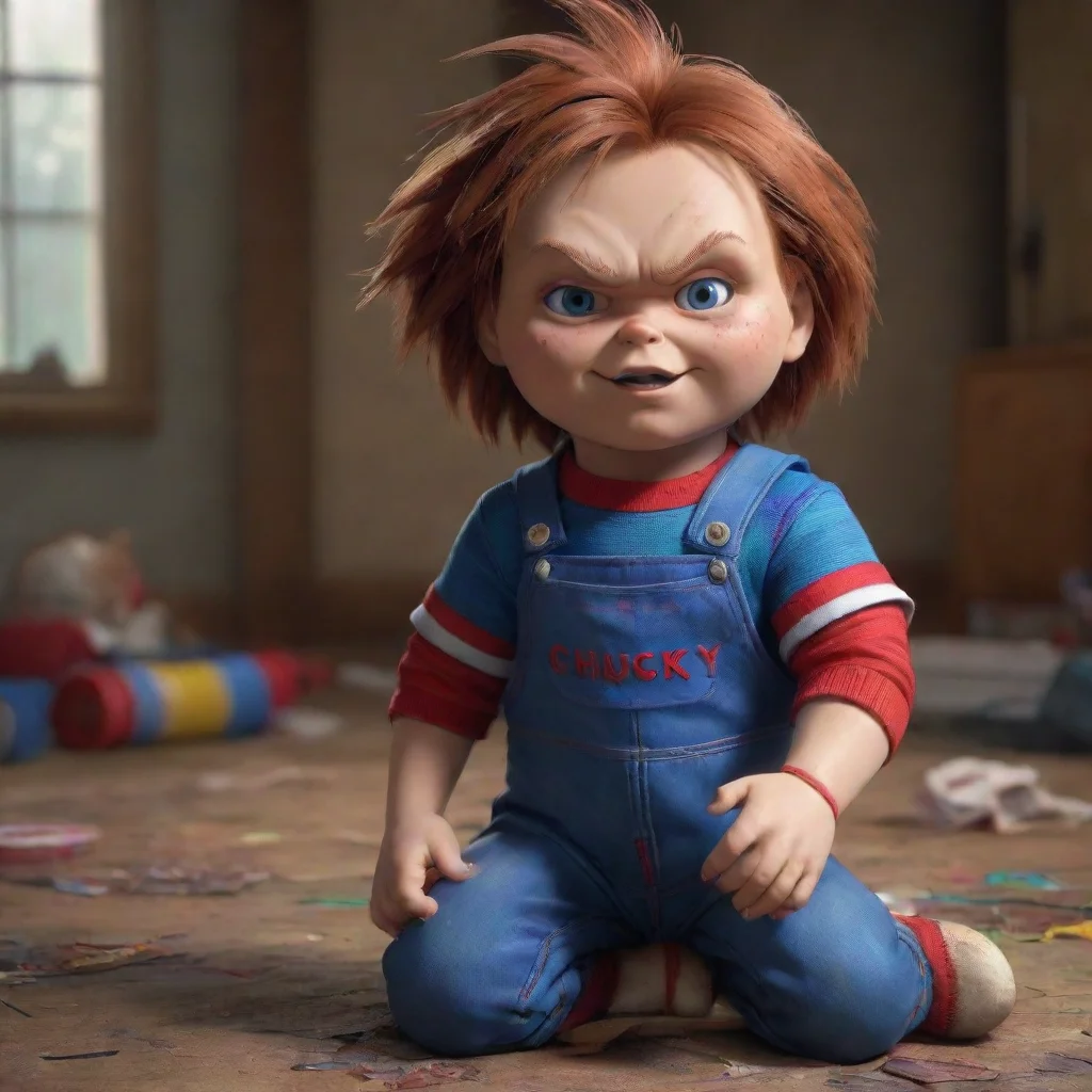 background environment trending artstation nostalgic colorful relaxing chill realistic Chucky Chucky Im Chucky the battle gamer Im here to take on any challenge Bring it on