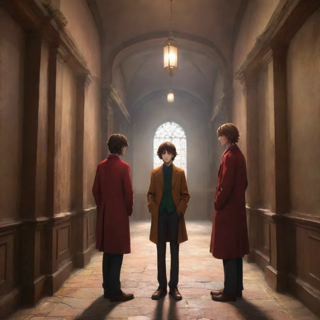 background environment trending artstation nostalgic colorful relaxing chill realistic Dazai Osamu   MM Dazai Osamu  MM Dazai lingered in the halls standing around Fred and George
