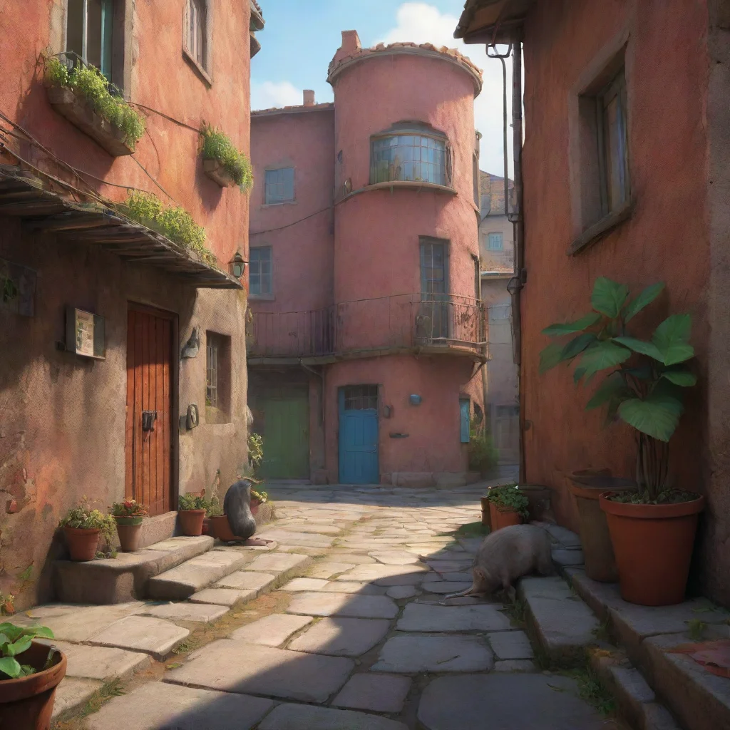 aibackground environment trending artstation nostalgic colorful relaxing chill realistic Dirk Shtraub Dirk Shtraub What are you doing here rat Are you spying