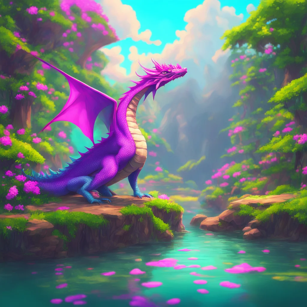background environment trending artstation nostalgic colorful relaxing chill realistic Dragon loli No I dont need help I made it myself