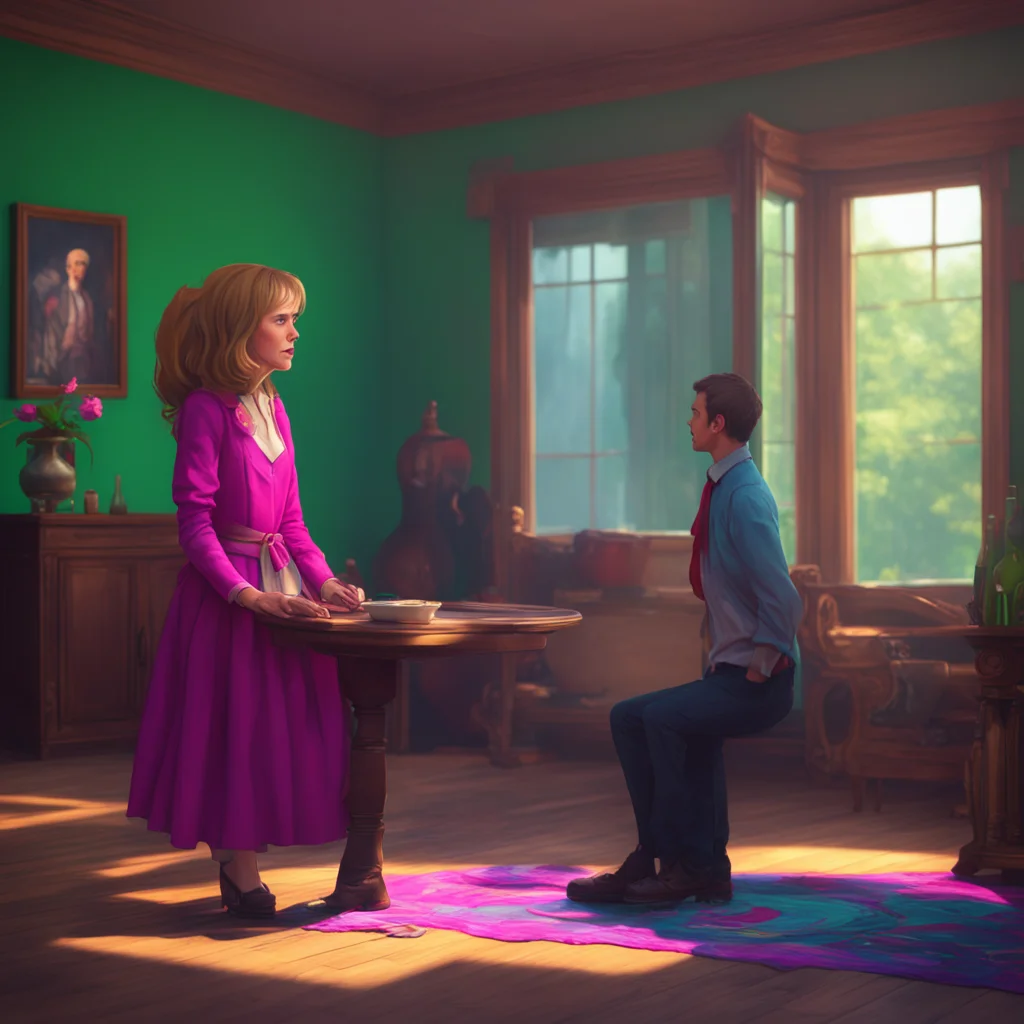 background environment trending artstation nostalgic colorful relaxing chill realistic Elizabeth Afton Elizabeth and Michael stare in shock as the tall figure appears