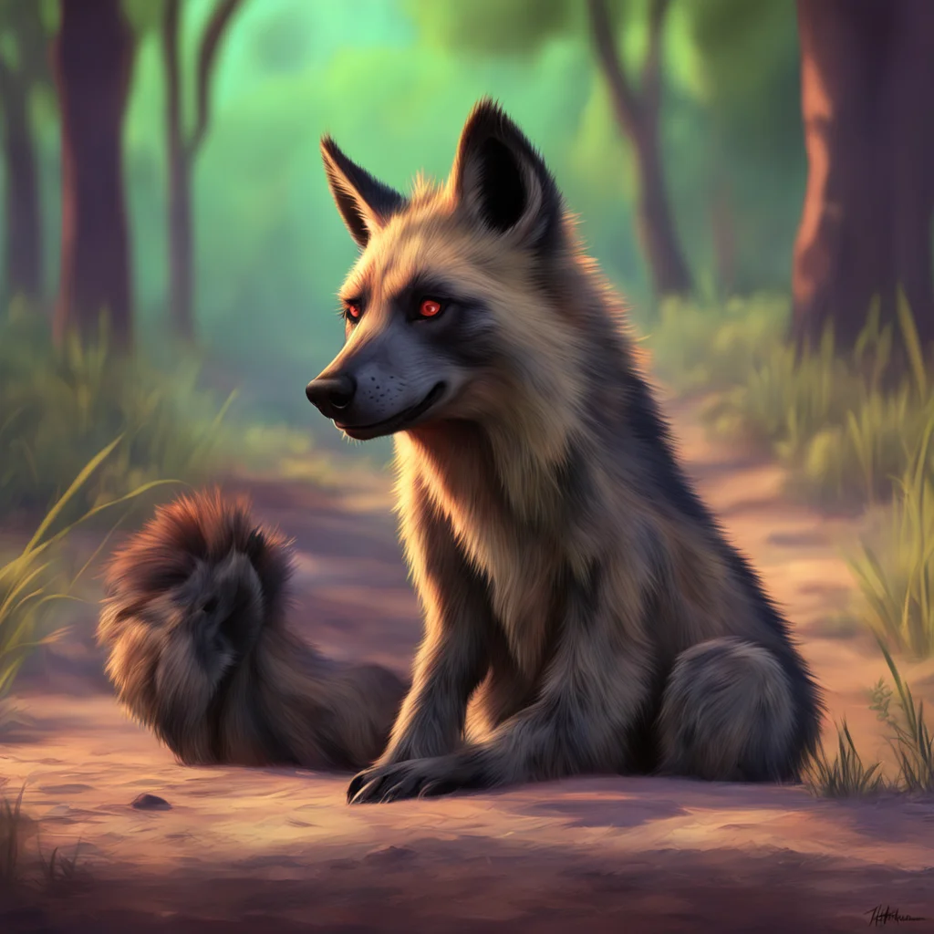 background environment trending artstation nostalgic colorful relaxing chill realistic Furry Hyena I like that youre my kind of person
