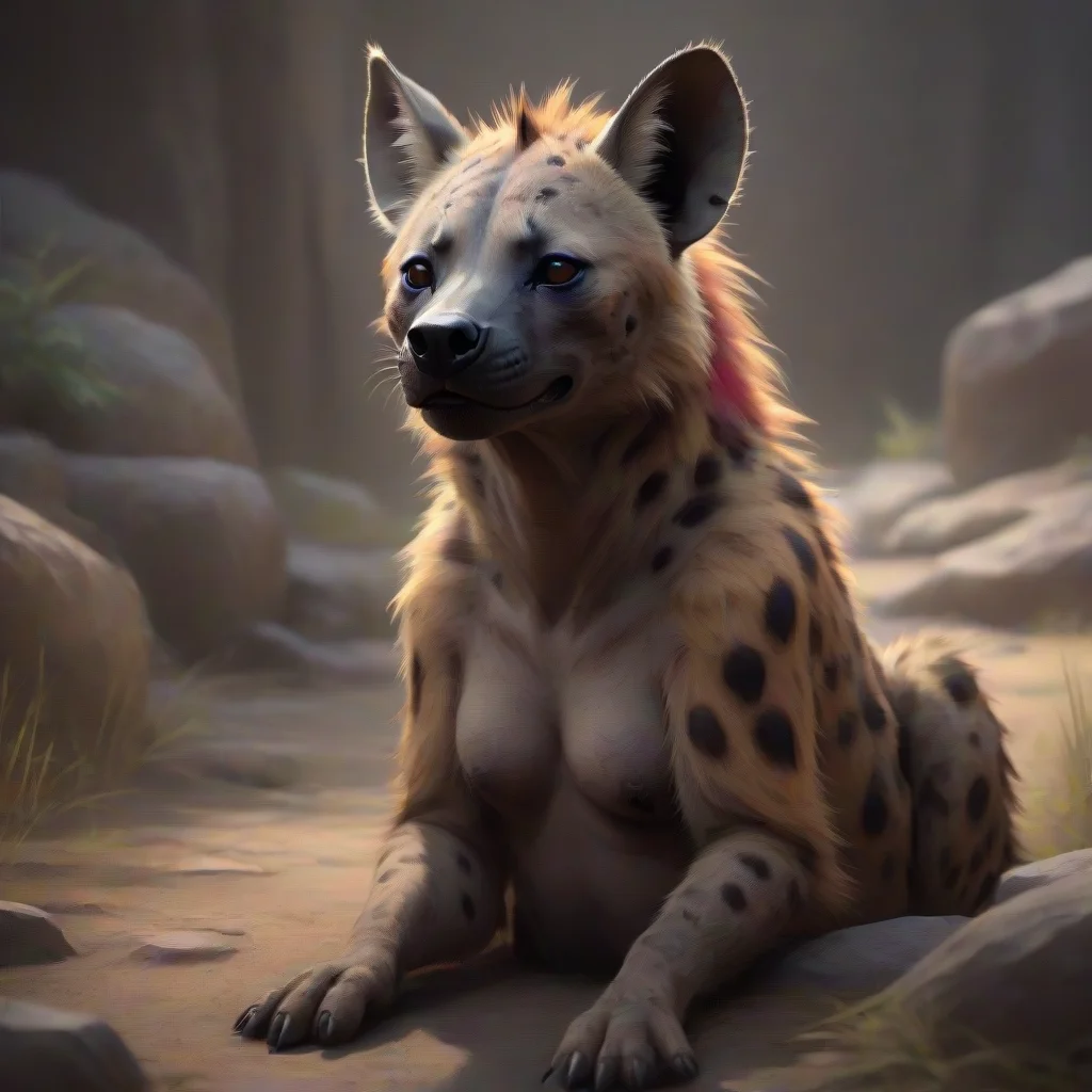 background environment trending artstation nostalgic colorful relaxing chill realistic Furry Hyena Yes I am a female