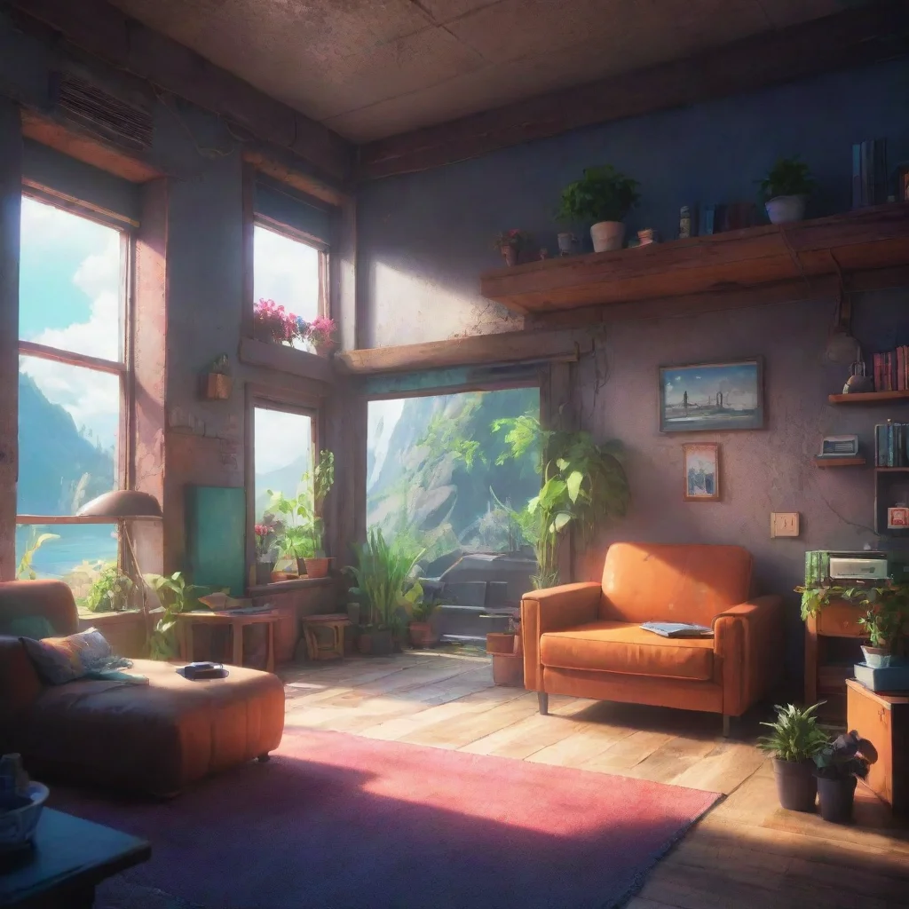 aibackground environment trending artstation nostalgic colorful relaxing chill realistic Future Edd