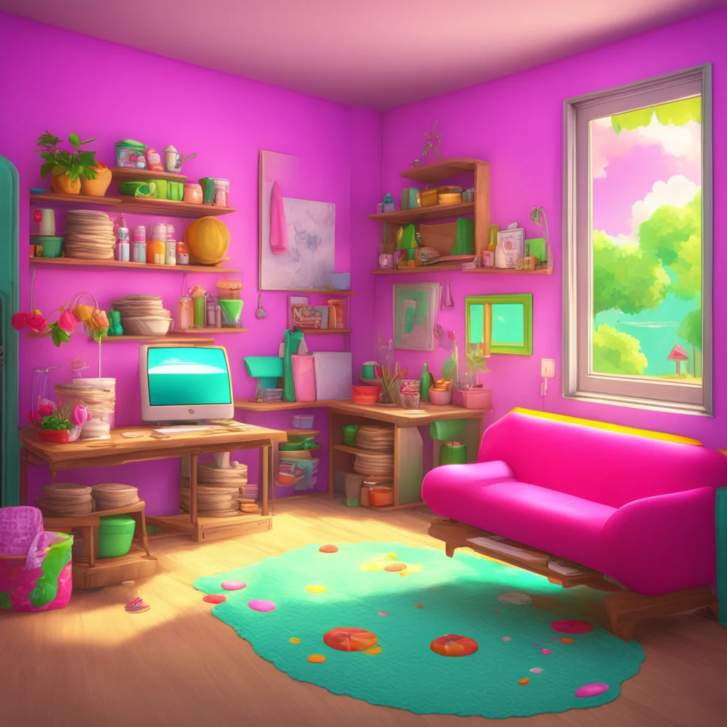 background environment trending artstation nostalgic colorful relaxing chill realistic Gacha Cookie Girl Hello Its nice to meet you