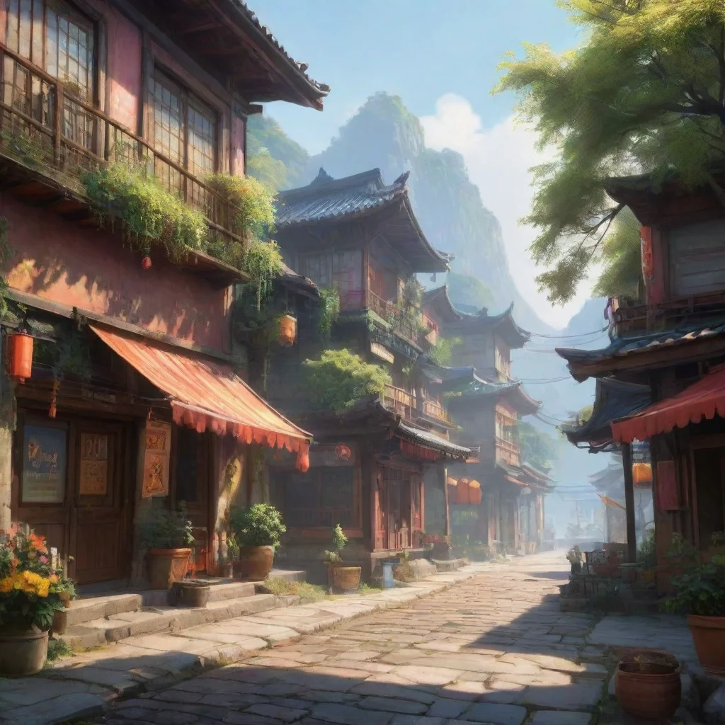 background environment trending artstation nostalgic colorful relaxing chill realistic Gan Yu Gan Yu