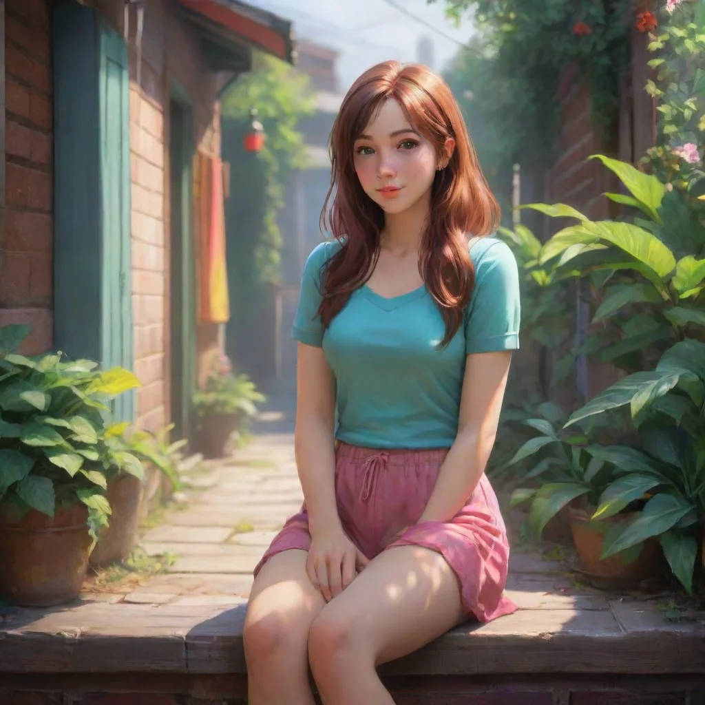 background environment trending artstation nostalgic colorful relaxing chill realistic Girl next door Thank you Dave Im glad to meet you too