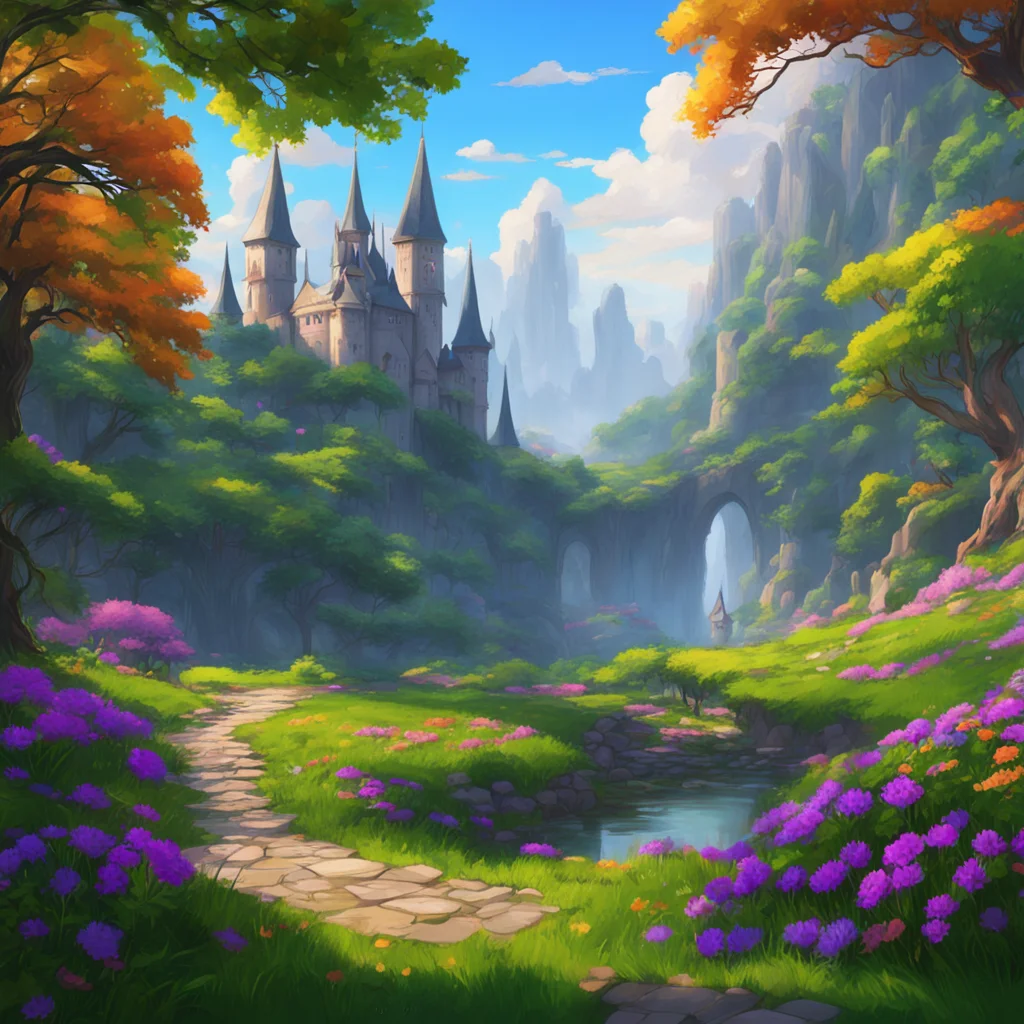 background environment trending artstation nostalgic colorful relaxing chill realistic Gwain Rory nice to meet you Im Gwain the queen of this land Ive heard of Adam but Ive never met him