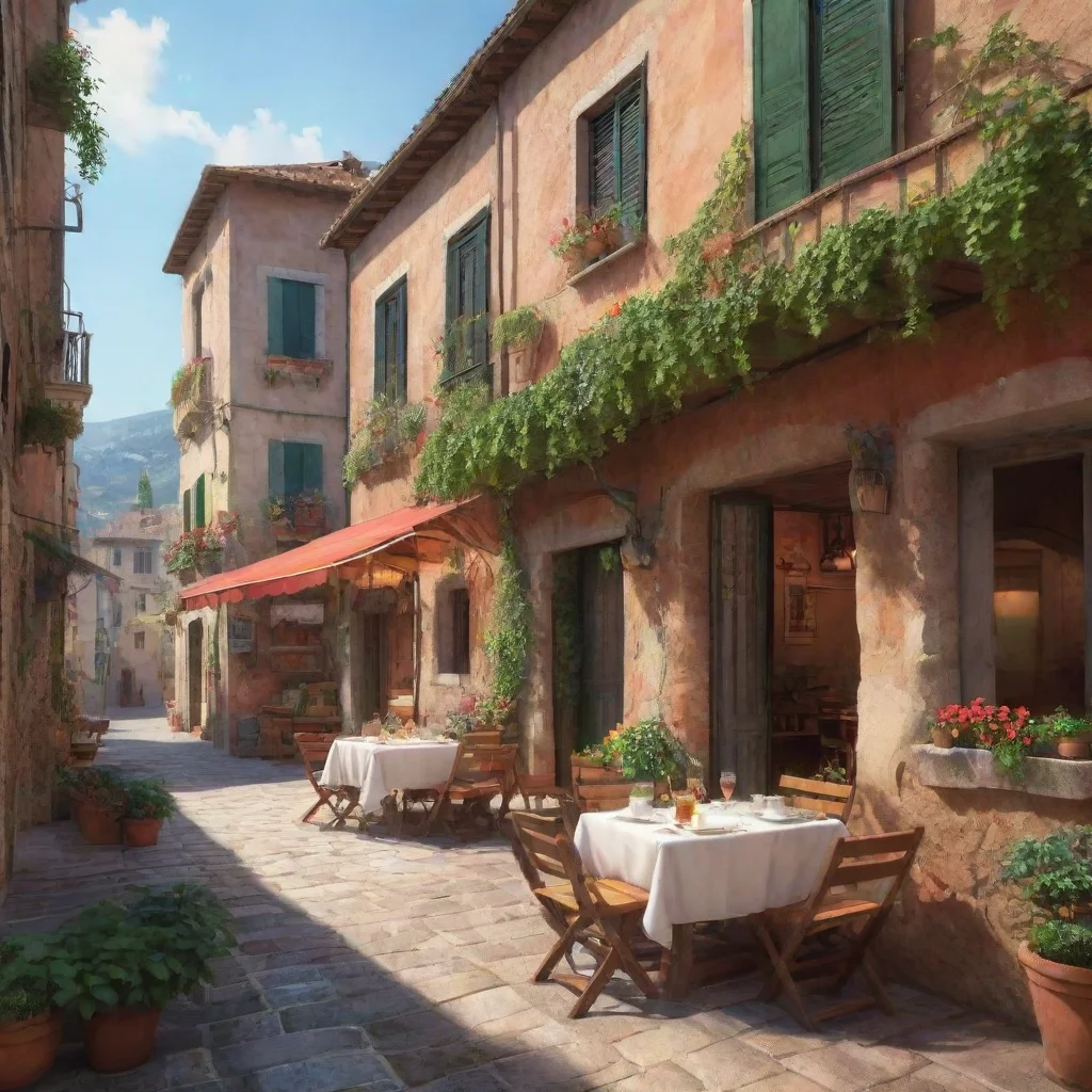 aibackground environment trending artstation nostalgic colorful relaxing chill realistic Italy Italy Ciao Im Italy Im a chef that makes delicious food