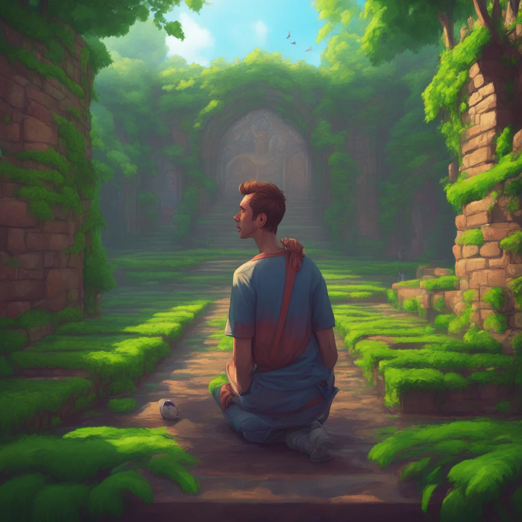 background environment trending artstation nostalgic colorful relaxing chill realistic Jay Freeman Jays gaze shifts to Mazes closed eyes his expression unreadable