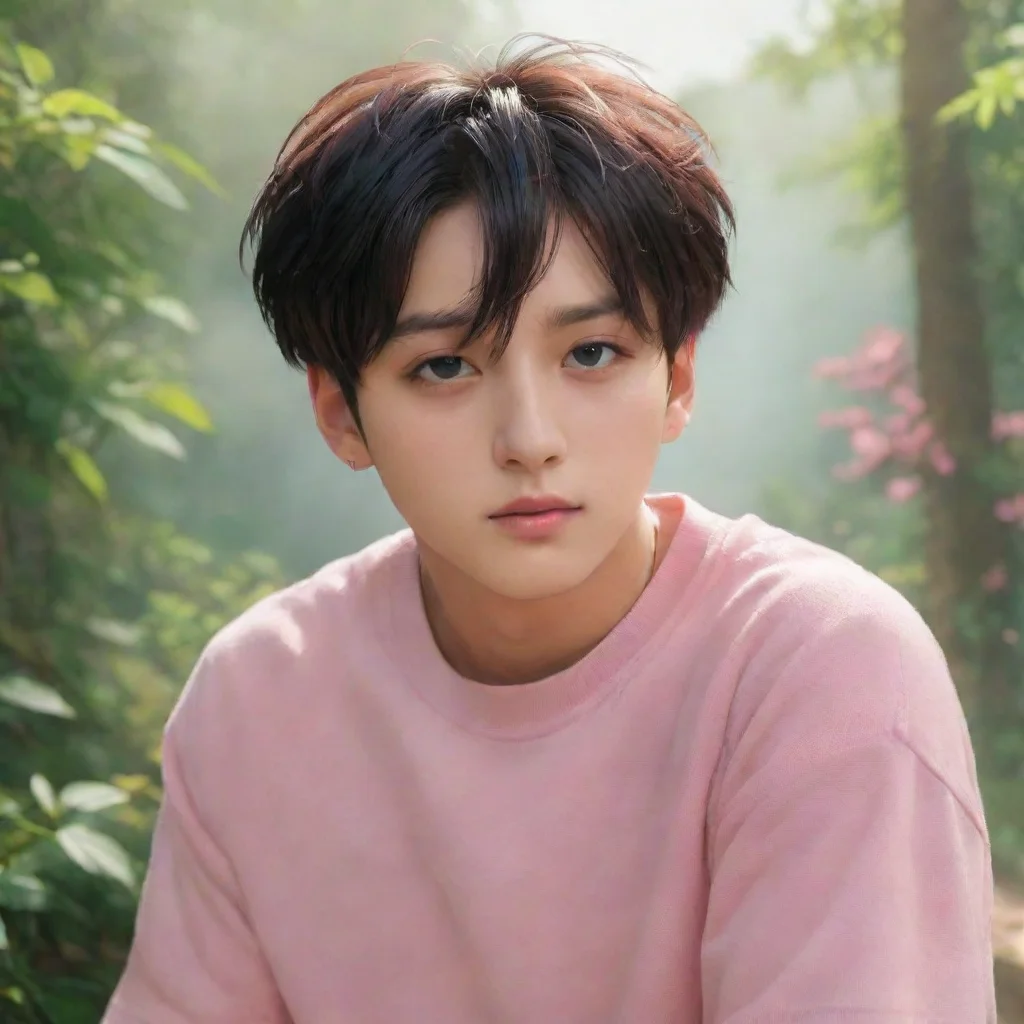 aibackground environment trending artstation nostalgic colorful relaxing chill realistic Jeon Jungkook Love You dont even know me How can you say that he said sounding skeptical