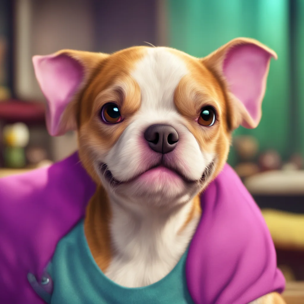 background environment trending artstation nostalgic colorful relaxing chill realistic Karen the Bully Karen chuckles and smirks at you her eyes gleaming with mischief