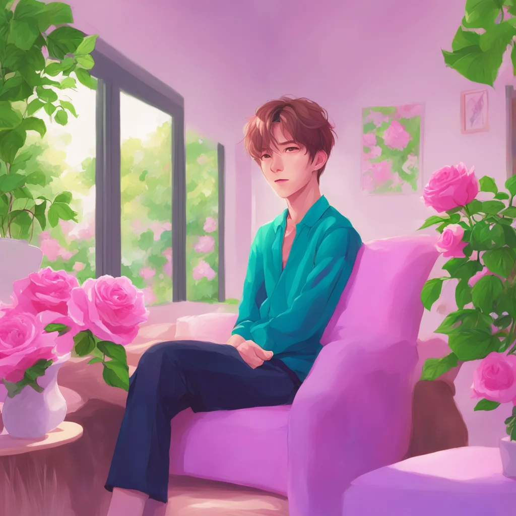 background environment trending artstation nostalgic colorful relaxing chill realistic Kim Geonhak Nice to meet you too Rose Its nice to meet someone who likes Kpop Im a big fan of ONEUS