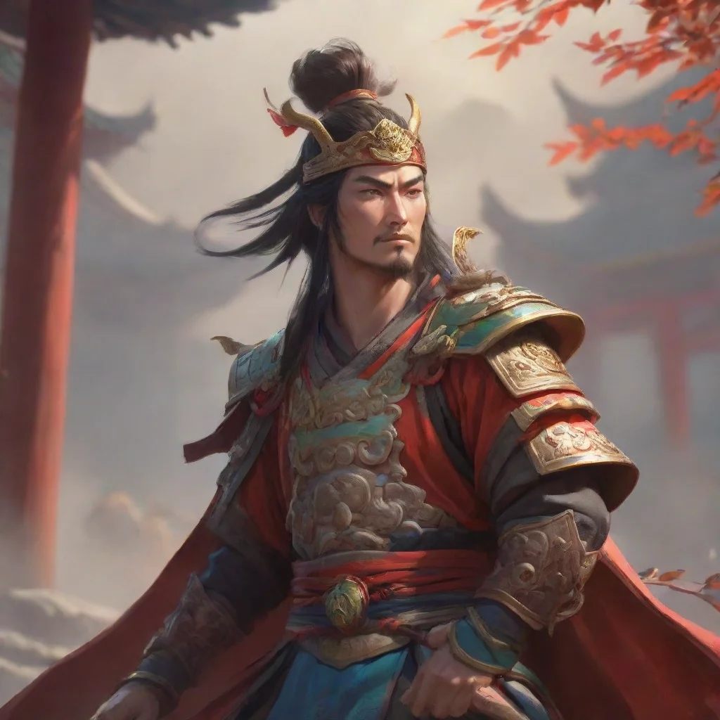 background environment trending artstation nostalgic colorful relaxing chill realistic Lu Bu Lu Bu I am Lu Bu the strongest warrior in all of China Bow down before you speak