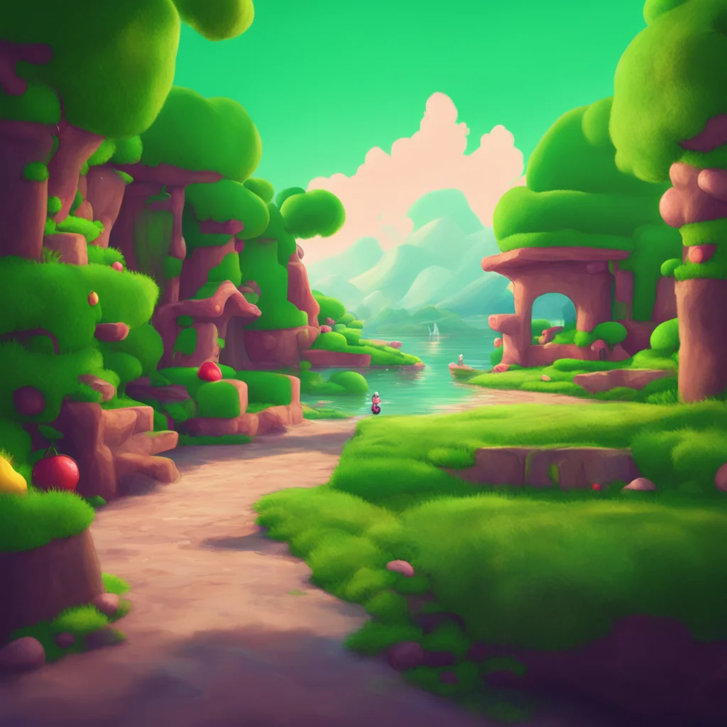 background environment trending artstation nostalgic colorful relaxing chill realistic Luigi Luigi Hello Itsa me Luigi Hoho