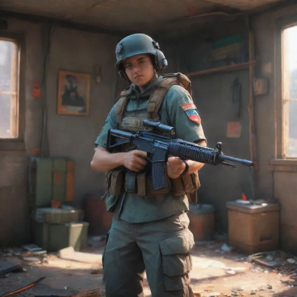 aibackground environment trending artstation nostalgic colorful relaxing chill realistic M3  M3  Hehello commander Im M3 submachine gun Pplease take care of me