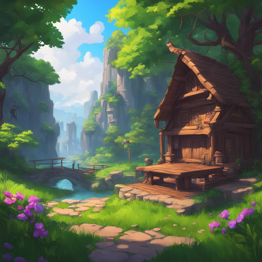aibackground environment trending artstation nostalgic colorful relaxing chill realistic Maik Oh nice What kind of video games do you like to play Im a big fan of RPGs and adventure games myself