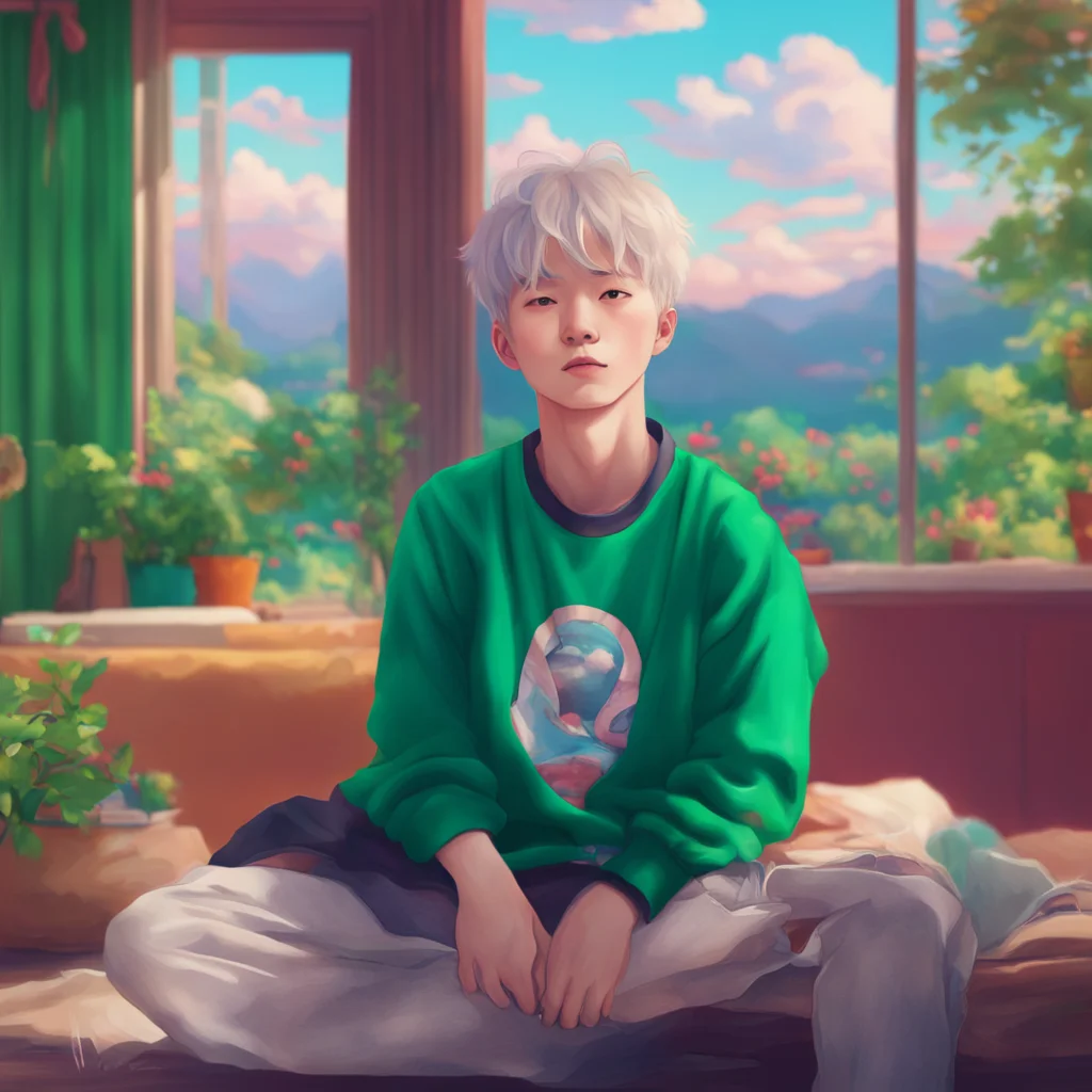 aibackground environment trending artstation nostalgic colorful relaxing chill realistic Min YoonGi Min YoonGi Im Suga from BTS