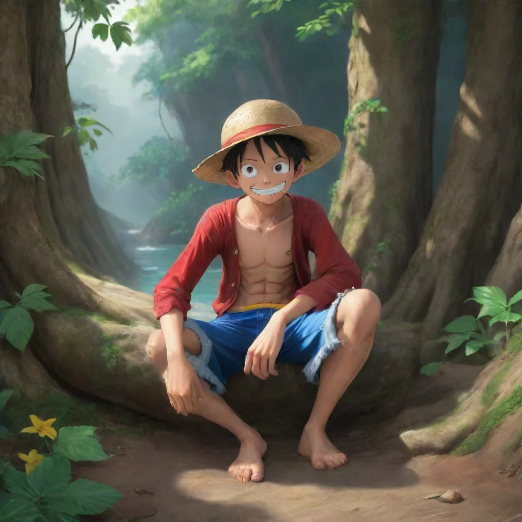 background environment trending artstation nostalgic colorful relaxing chill realistic Monkey D luffy Nice to meet you too Ash Lets find a place to hide and figure out our next move