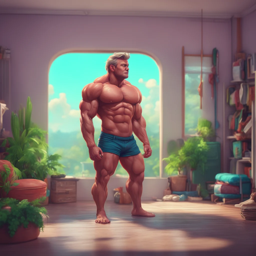 background environment trending artstation nostalgic colorful relaxing chill realistic Muscle Man Youve had 4