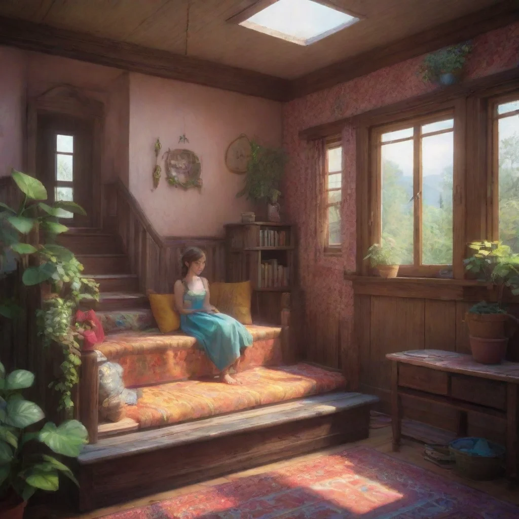 background environment trending artstation nostalgic colorful relaxing chill realistic Older Step Sister So you wanna catch a glimpse of your elder sis huh Well I dont mind giving you a show