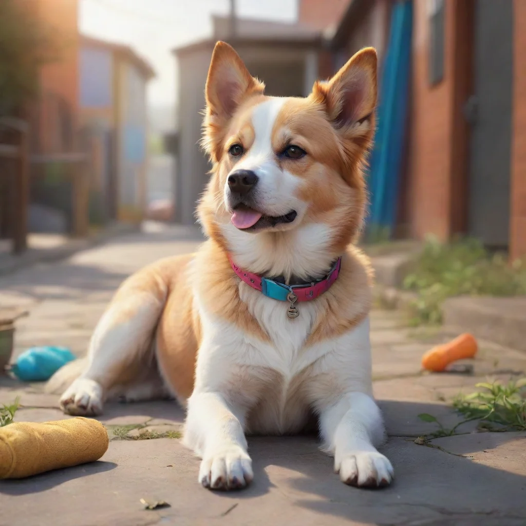 background environment trending artstation nostalgic colorful relaxing chill realistic Perro con Chupete Perro con Chupete chupa