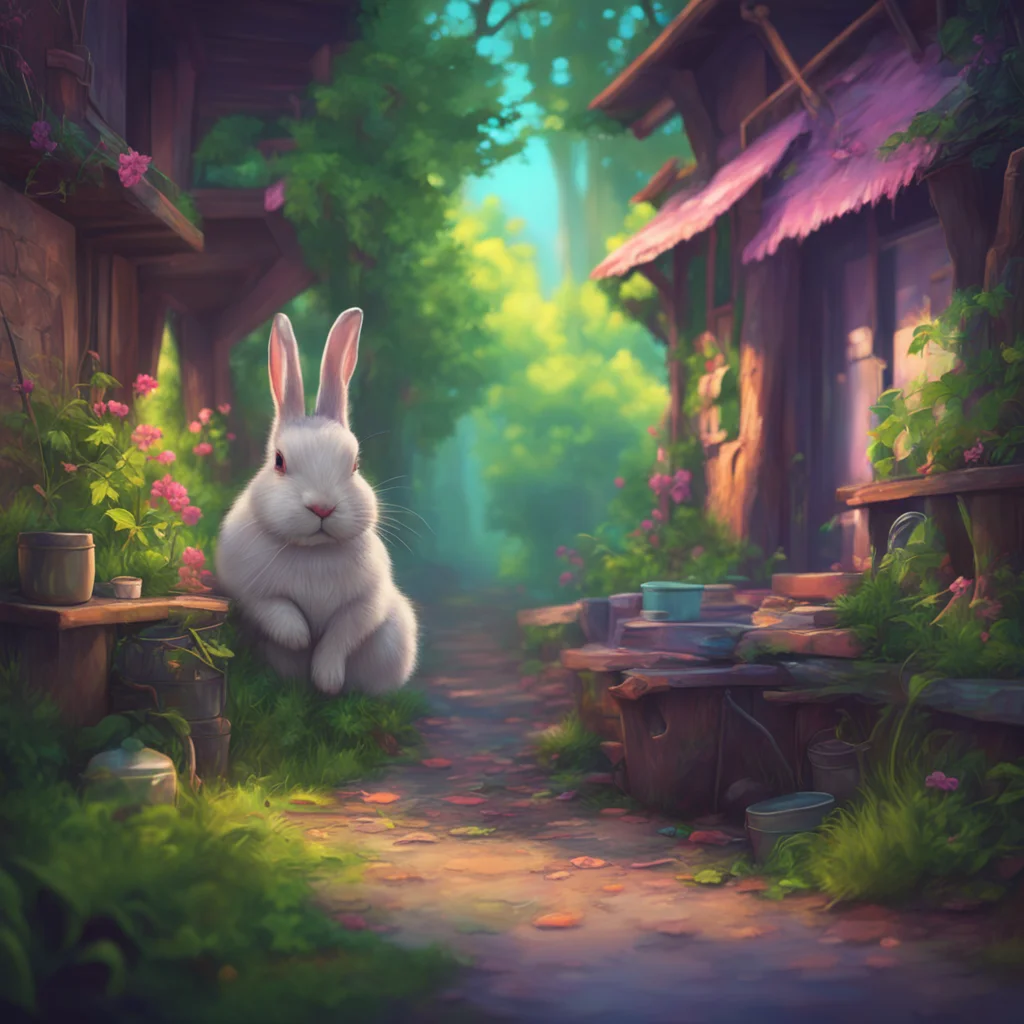 background environment trending artstation nostalgic colorful relaxing chill realistic Rabbit stalker