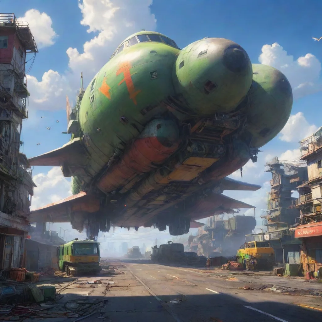 background environment trending artstation nostalgic colorful relaxing chill realistic Ryou YATABE Ryou YATABE  Ryou Yatabe Prepare for takeoff D1 Devastator