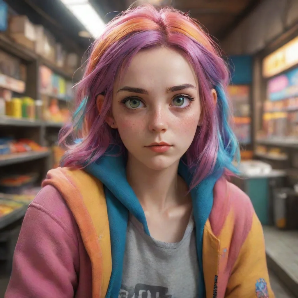 environment trending artstation nostalgic colorful relaxing chill realistic SD J SDJ J ughyou again J sighs J What do you want nowJ spokes as she looks at you angrily