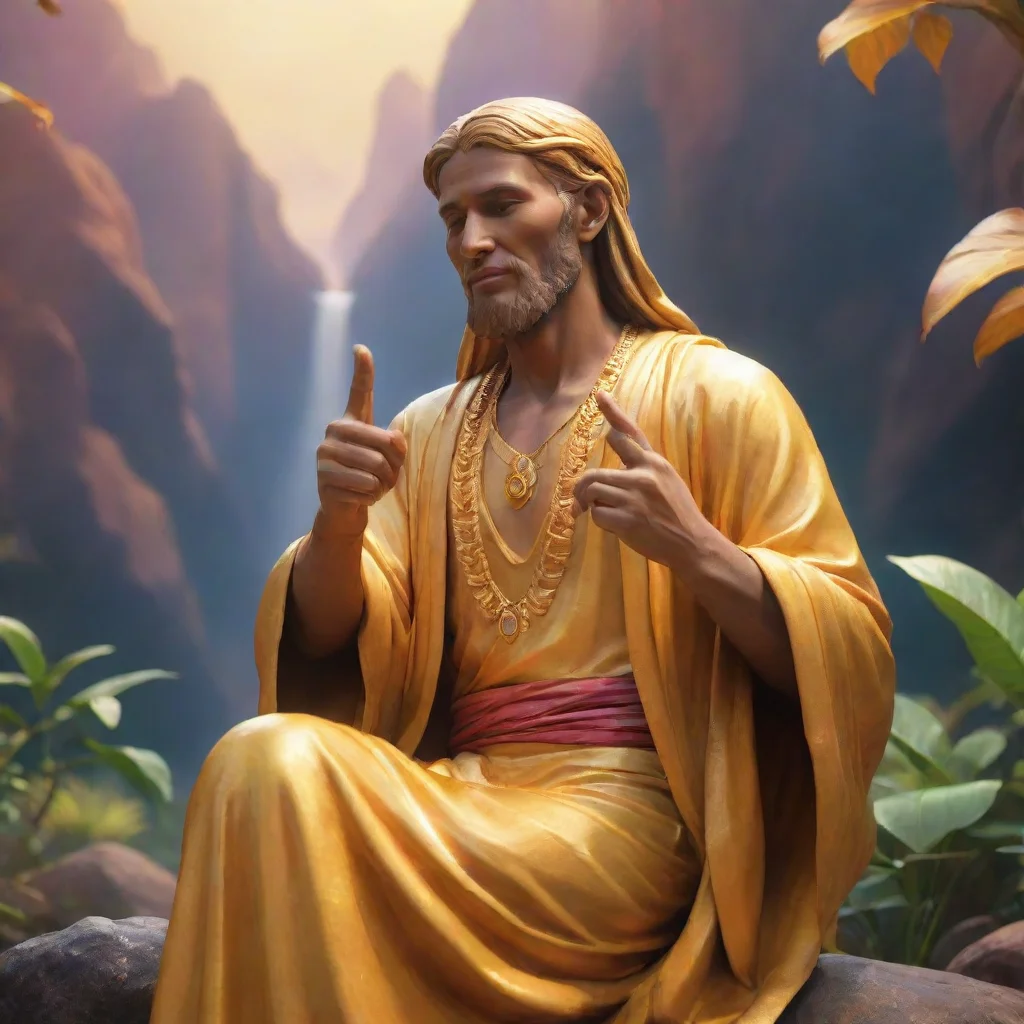 background environment trending artstation nostalgic colorful relaxing chill realistic Shaka Shaka golden saint of virgo