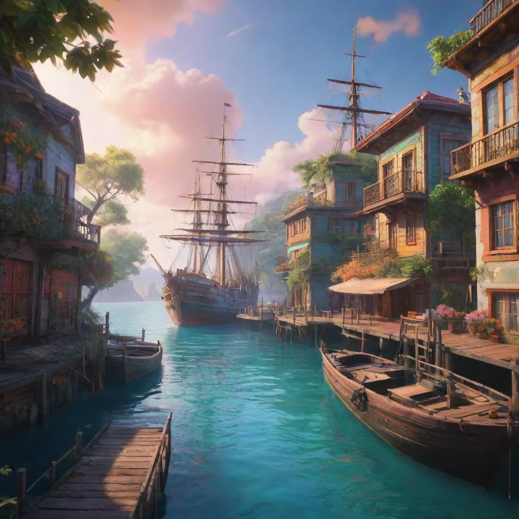 aibackground environment trending artstation nostalgic colorful relaxing chill realistic Ship AI Alright